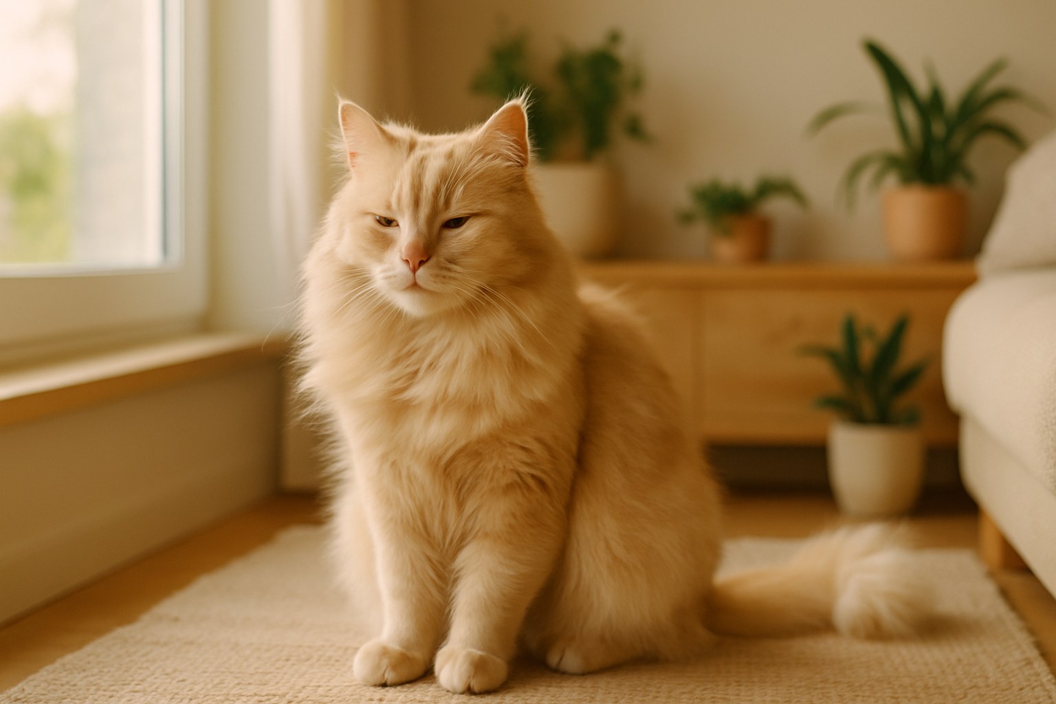 Gattino dolce che fissa attraverso le gabbie di un gattile in adozione