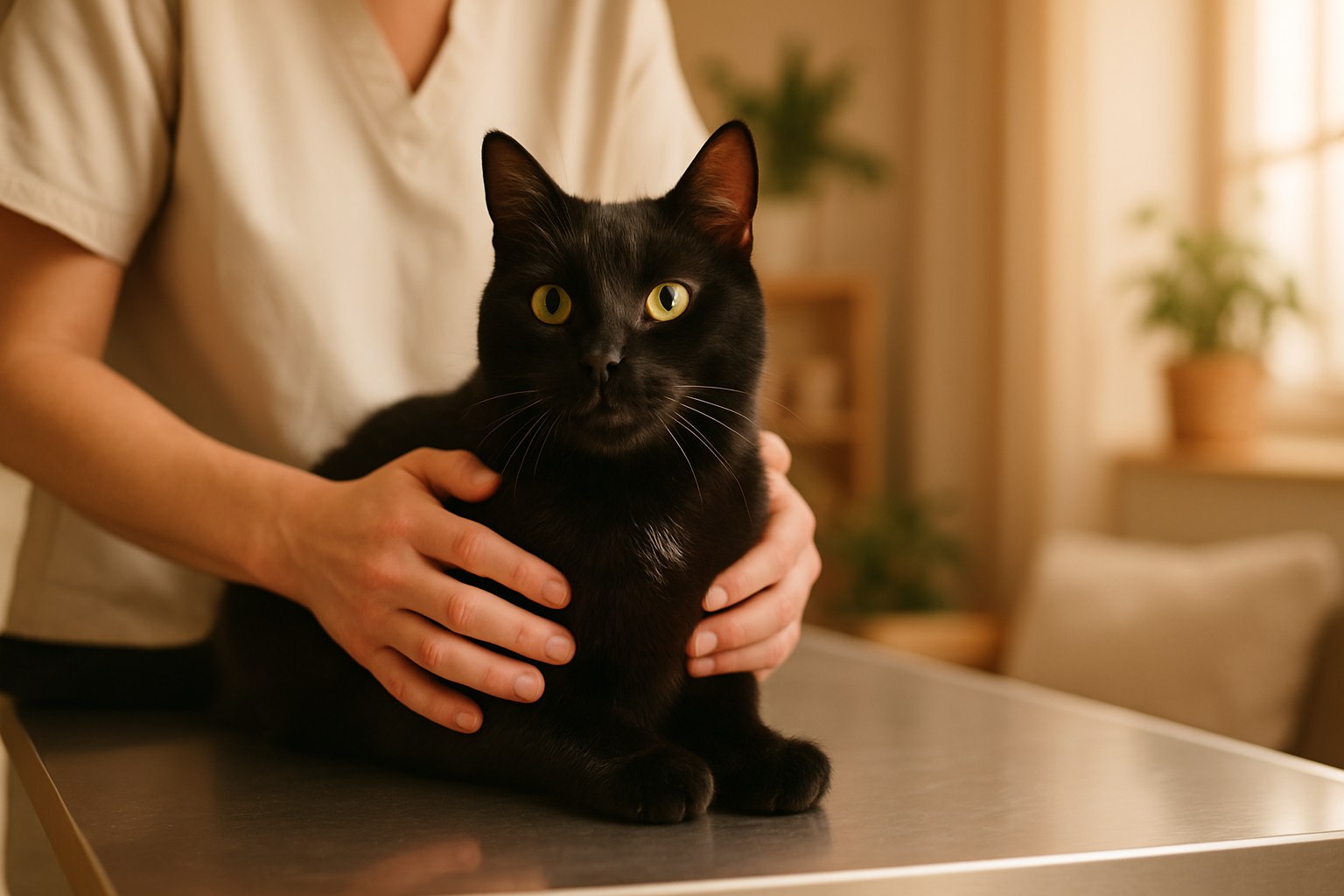 Gatto anziano dai pelo grigio con sguardo saggio