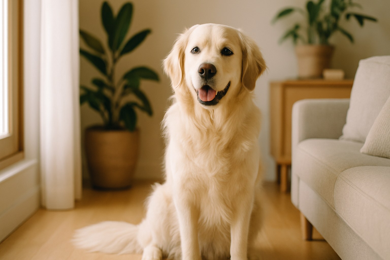 Cane adulto che incontra con curiosità un nuovo cane in un parco