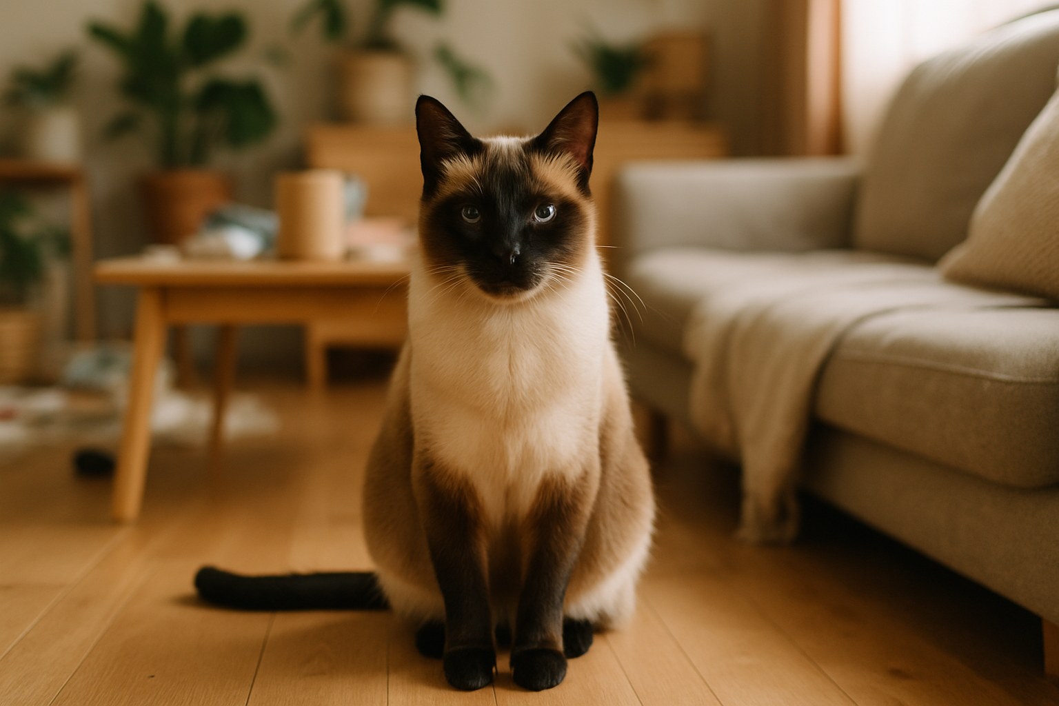 Gatto seduto comodamente dentro una scatola di cartone