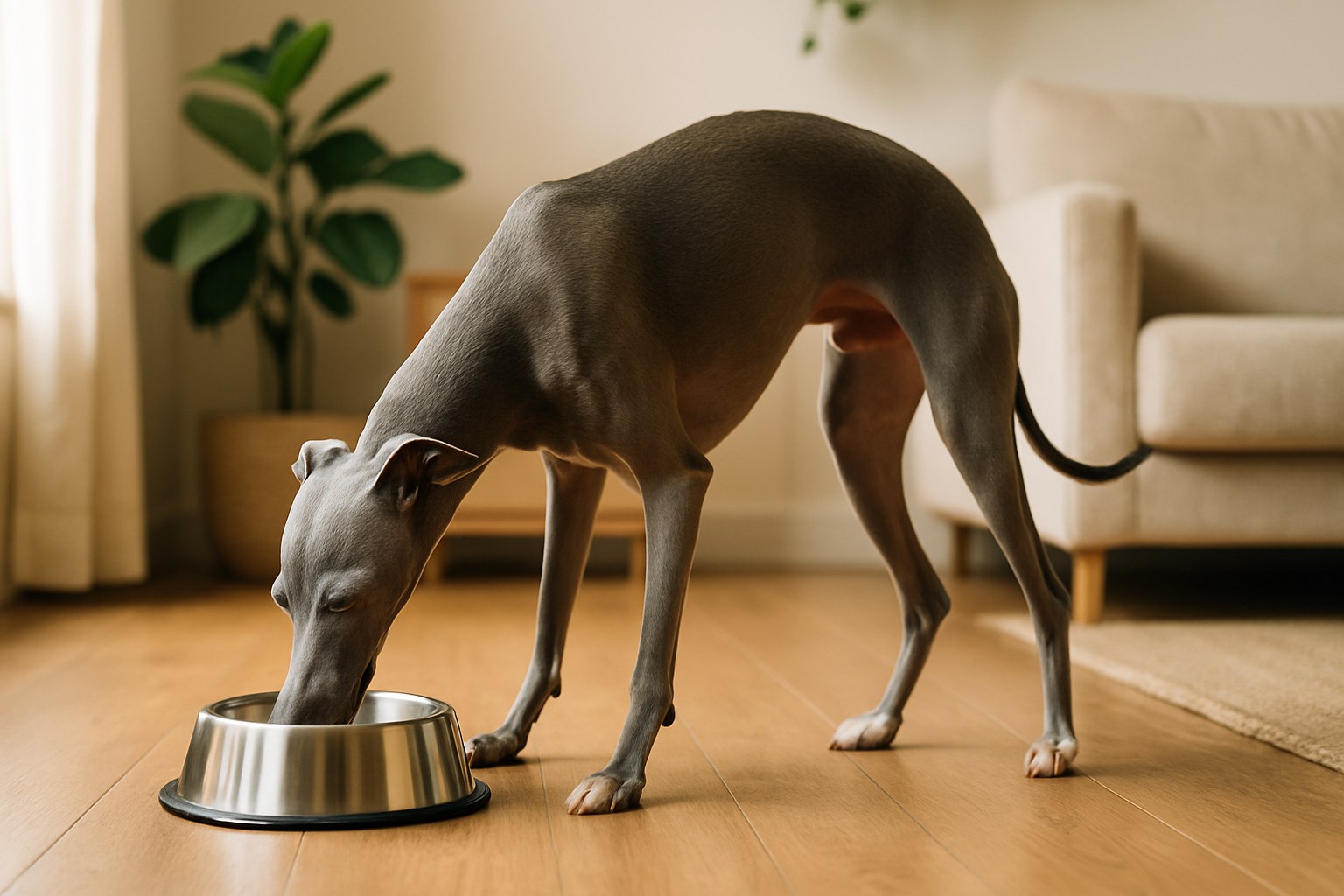 Biscotti per cani fatti in casa su un tagliere di legno con avena e burro di arachidi