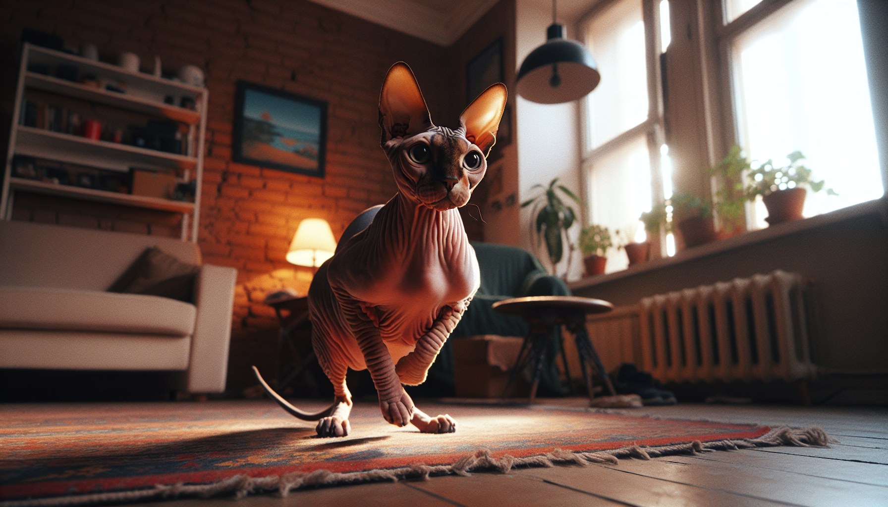 Sphynx: il gatto nudo che sembra un alieno