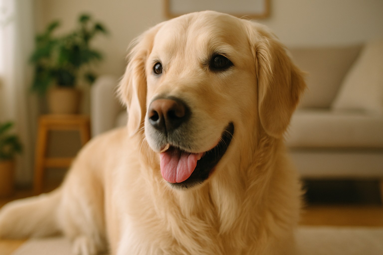 Cane Yorkshire dalla toelettatrice professionale durante una seduta