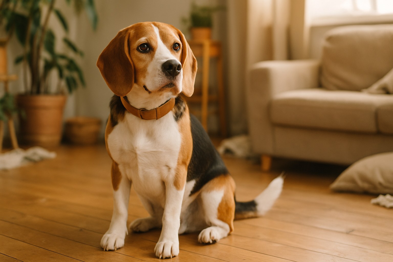 Donna che accarezza un cane sorridendo dolcemente parlandogli