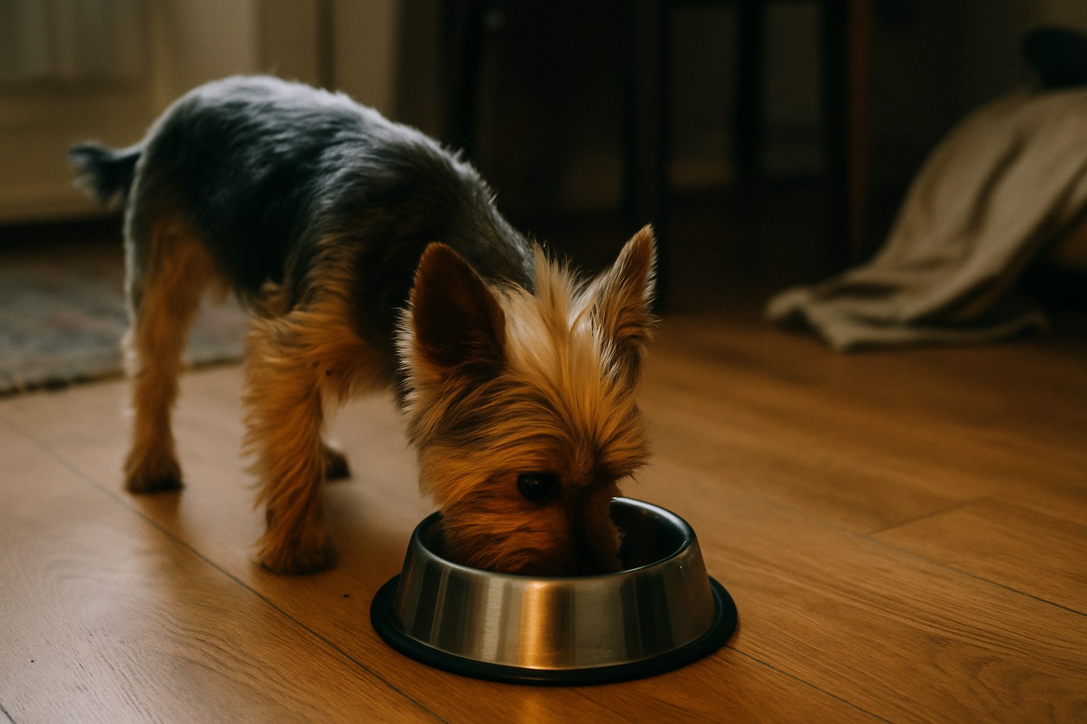 Cucchiaio con yogurt naturale offerto a un cane Labrador