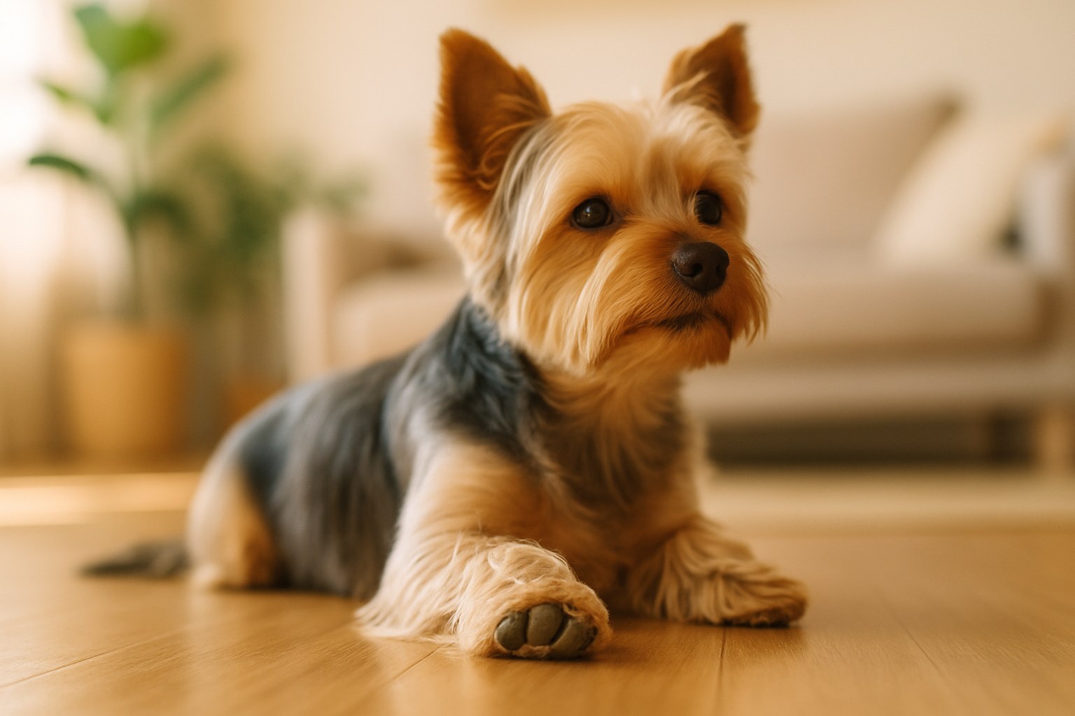 Cuscinetto della zampa di un cane in primo piano con crema riparatrice